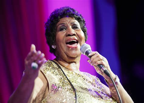 Aretha Franklin .
